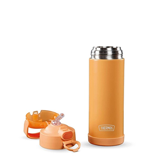 Thermos F422 Funtainer 0.47 L Neon Turuncu Çocuk Pipetli Termos