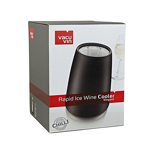 Vacu Vin 3649460 Aktif Soğutucu Elegant Siyah Kutulu