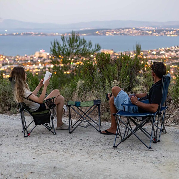 Freecamp Phoenix Katlanır Masalı Sandalye Lacivert-Gri
