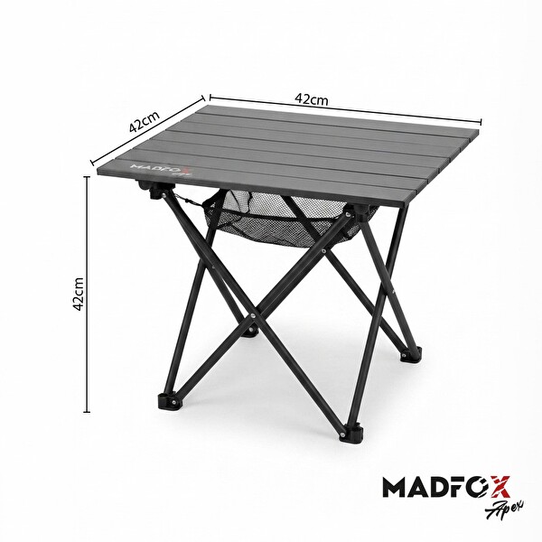 Madfox Apex Katlanabilir Alüminyum Motorcu Kamp Masası