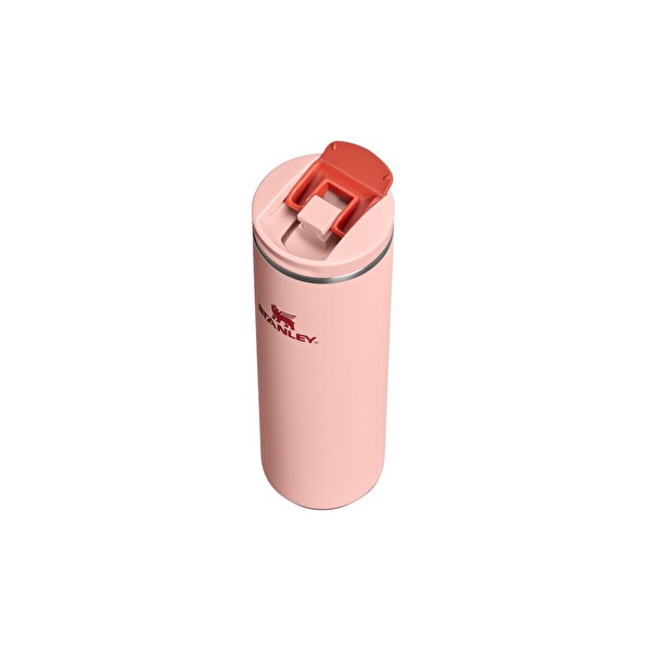 Stanley The Transit Fliptop Mug 0.47 L Şeftali Rengi Gül Termos