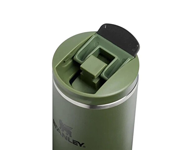 Stanley The Transit Fliptop Mug 0.35 L Koyu Cam Yeşili