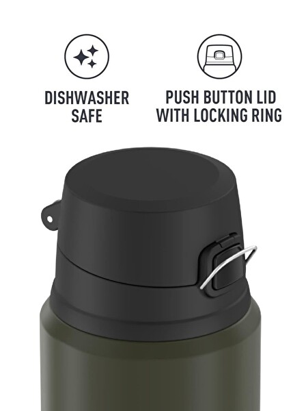 Thermos 191614 SK 4000 King Series 710 ML Çelik Termos Yeşil