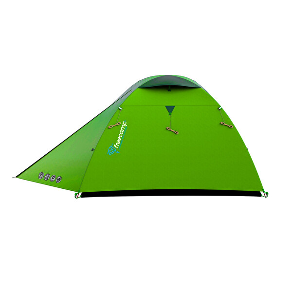 Freecamp Beast 3 Mevsim 3 Kişilik Açık Yeşil Kamp Çadırı