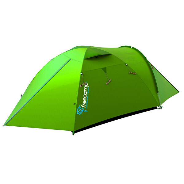 Freecamp Baron 3 - 4 Mevsim 3 Kişilik Açık Yeşil Kamp Çadırı