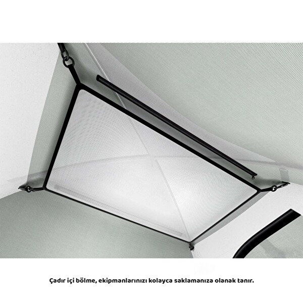 Freecamp Baron 3 - 4 Mevsim 3 Kişilik Açık Yeşil Kamp Çadırı