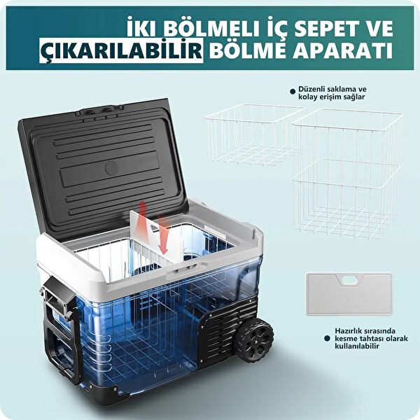 Euhomy CF003-35BL Rover W2 35 L Oto Buzdolabı