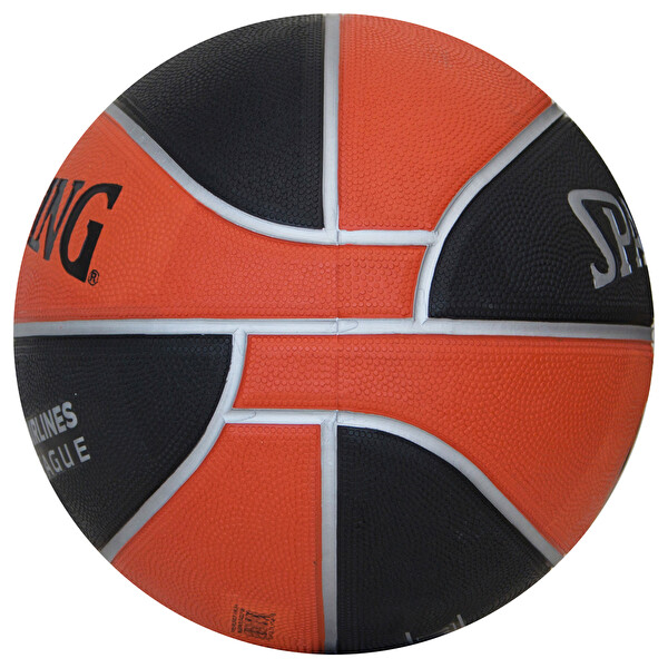 Spalding TF150 Euroleague Kauçuk 7 No Turuncu - Siyah Basketbol Topu