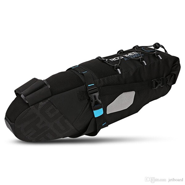 Roswheel Suya Dayanıklı 10 L Siyah Bisiklet Kuyruk Çantası