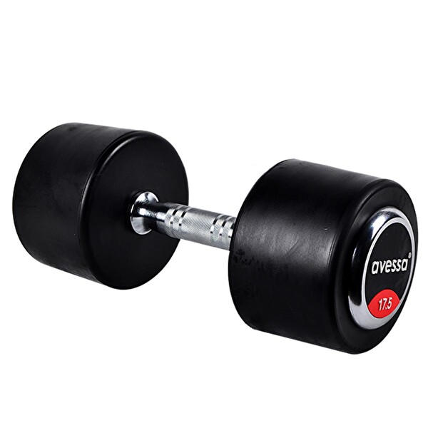 Avessa MB-11312 17.5 Kg Kauçuk Kaplı Salon Tipi Olimpik Dambıl