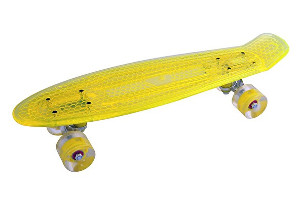 Xslide 22 Ledli Sarı Kaykay