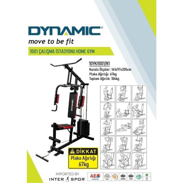 Dynamic 1001 NEW1 Tek Kişilik Ağırlık İstasyonu