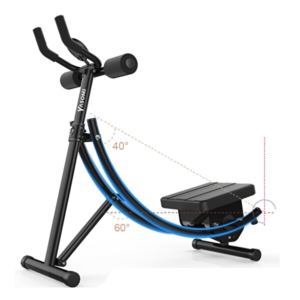 Yasomi Fitpack 150 KG Kapasiteli Taşınabilir Çok Fonksiyonlu Kalça Karın ve Bel Egzersiz Aleti