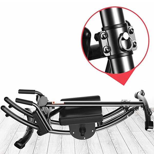 Yasomi Fitpack 150 KG Kapasiteli Taşınabilir Çok Fonksiyonlu Kalça Karın ve Bel Egzersiz Aleti