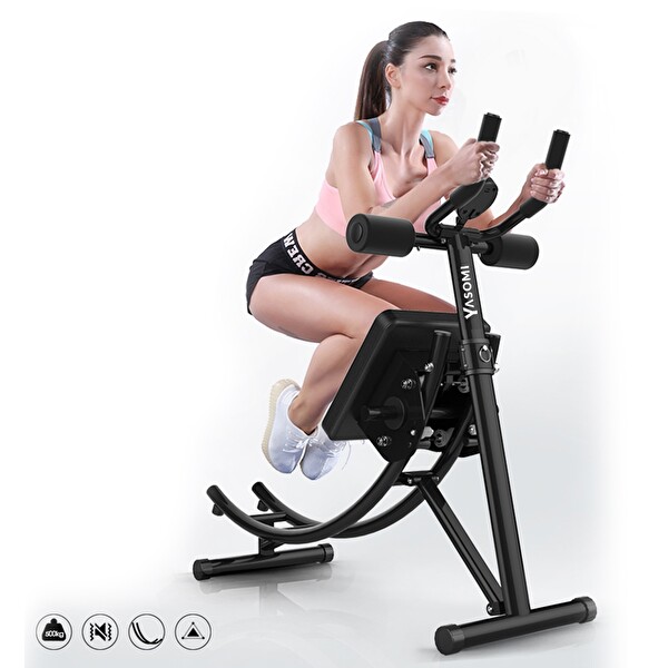 Yasomi Fitpack 150 KG Kapasiteli Taşınabilir Çok Fonksiyonlu Kalça Karın ve Bel Egzersiz Aleti