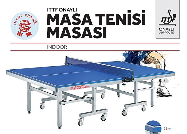 Voit Dongxing ITTF Onaylu Masa Tenisi Masası 1DGAKK2008B