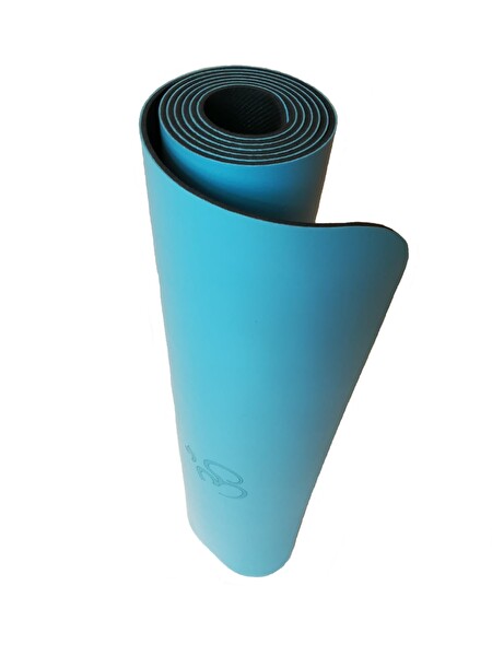 Yogatime Rubber Laser Line 5 MM Mavi Yoga Matı