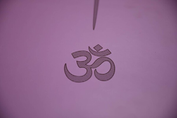 Yogatime Rubber Laser Line 5 MM Mor Yoga Matı