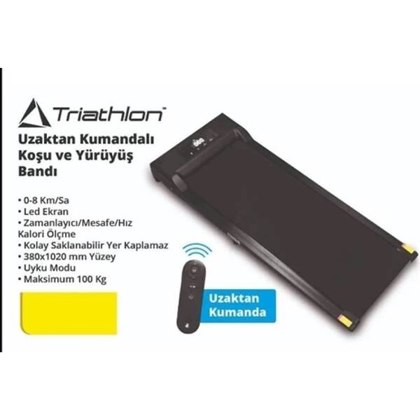 Triathlon T203 Uzaktan Kumandalı Koşu Bandı
