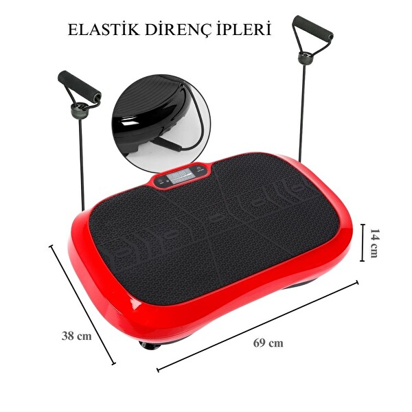 Yui VS5 Max 2D XXL Vibration Plate Hoparlör Kumandalı Yüksek Titreşimli Zayıflama Aleti