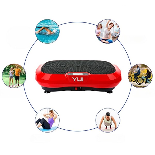 Yui VS5 Max 2D XXL Vibration Plate Hoparlör Kumandalı Yüksek Titreşimli Zayıflama Aleti