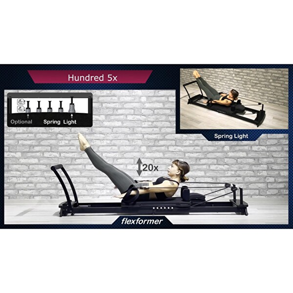Flexformer Ev Tipi Pilates Reformer Aleti ve Yapay Zeka Trainer Egzersiz Program Oluşturucu