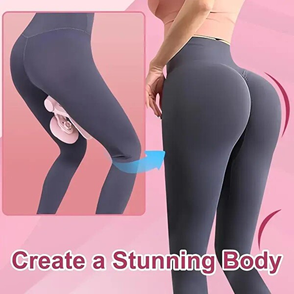 Valkyrie Sayaçlı Ayarlanabilir Pelvik İç Bacak Kegel Kalça Basen Pembe Egzersiz Aleti