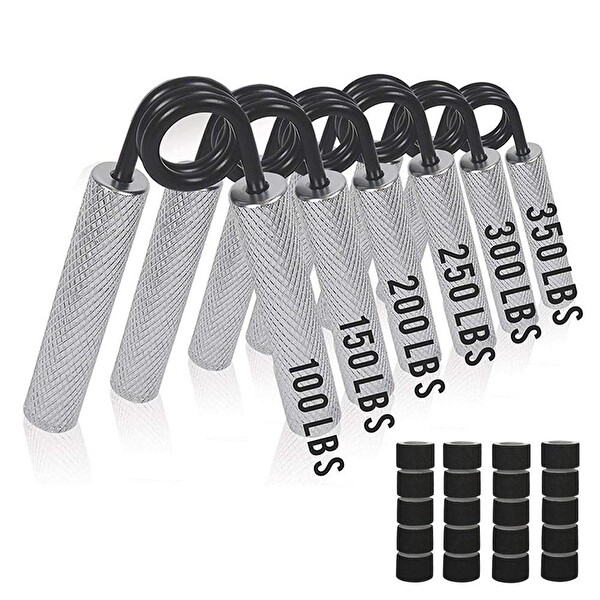 Valkyrie Alüminyum Saplı Paslanmaz Çelik 6 Adet Profesyonel El Yayı Seti - 6 Farklı Zorluk