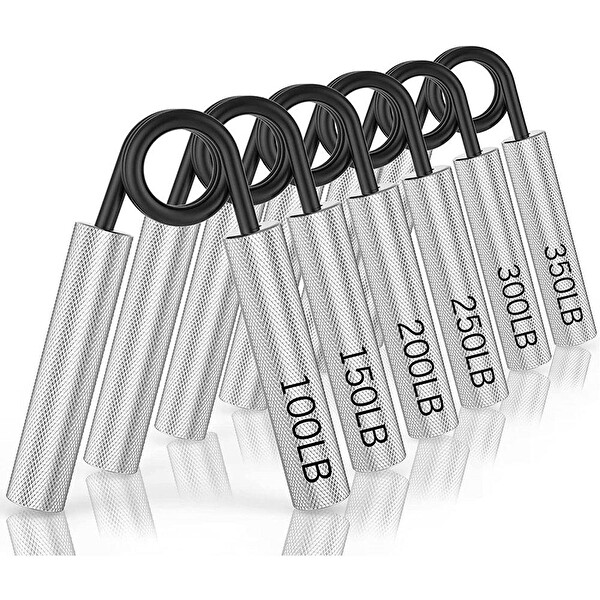 Valkyrie Alüminyum Saplı Paslanmaz Çelik 6 Adet Profesyonel El Yayı Seti - 6 Farklı Zorluk