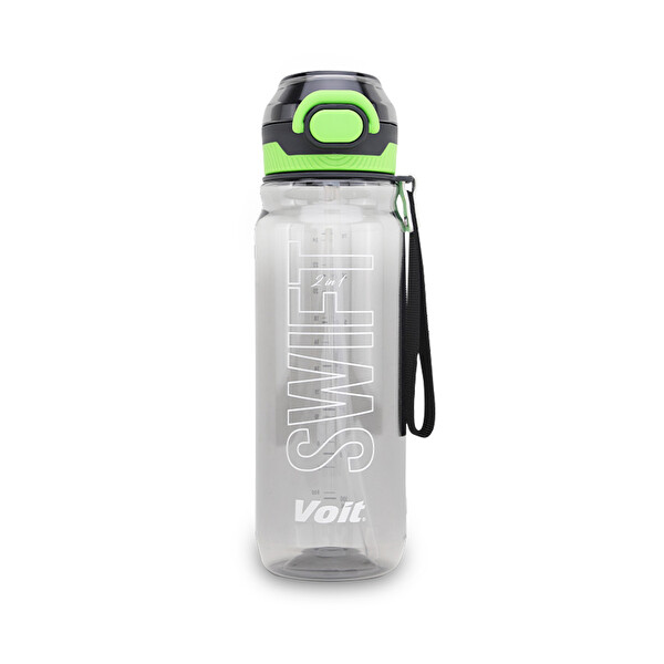 Voit Swift 2in1 0.8 L Gri-Yeşil Tritan Suluk