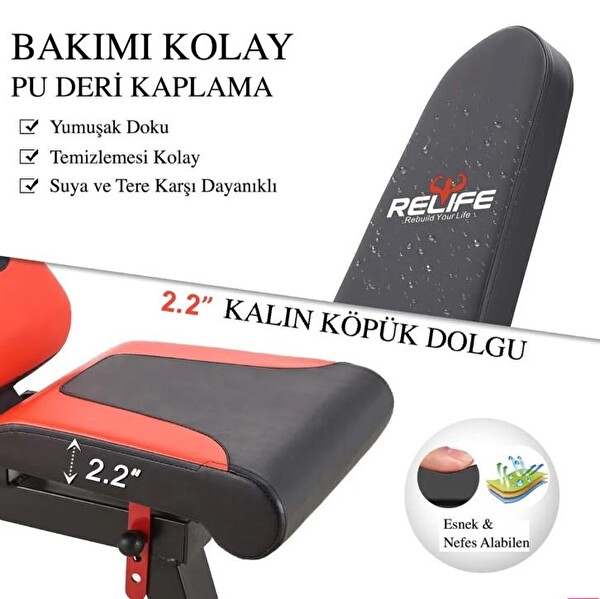 Relife WB-15023 Profesyonel Ağırlık Sehpası