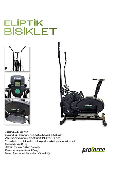 Proforce Blackway Eliptik Bisiklet