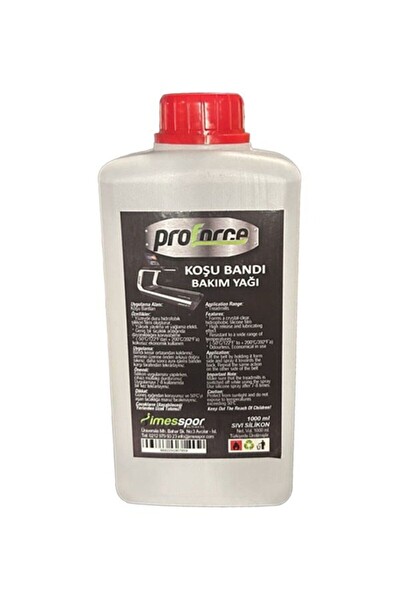 Proforce Koşu Bandı Bakım Silikon Yağı - 1 Litre Tek Adet