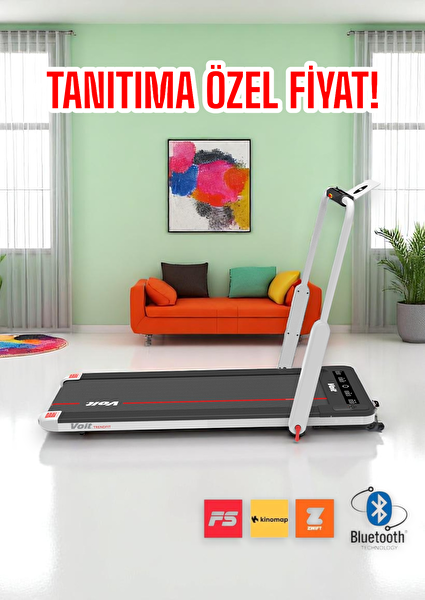 Voit Trendfit Brushless Motor 12 KM Hız Bluetooth Uygulamalı Katlanır Koşu Bandı