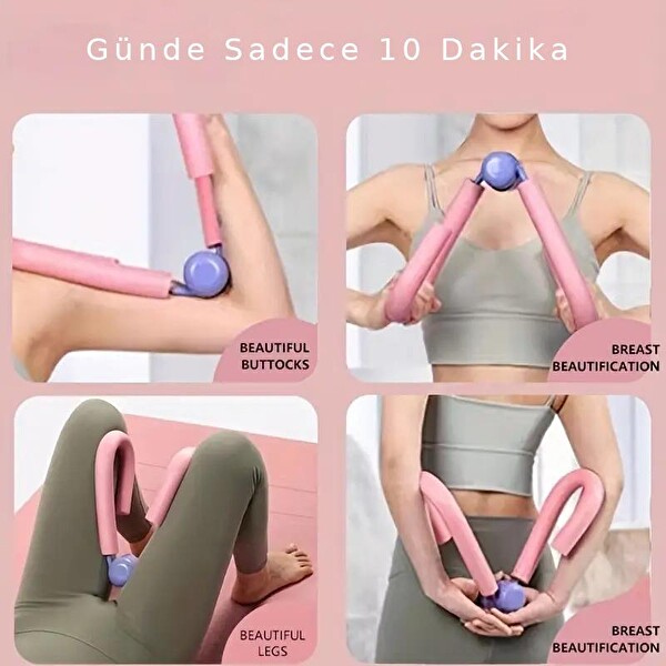 Valkyrie Pelvik İç Bacak Egzersiz Aleti Çok Amaçlı Kullanım Spor Basen Sıkıştırma Yayı