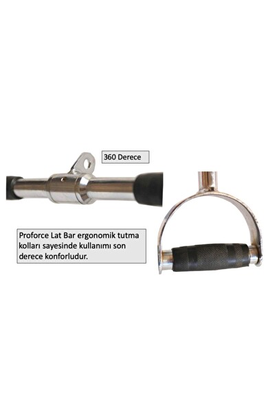 Proforce Bar -106 Lat 5.5 KG Uyumlu Sırta Çekiş Barı