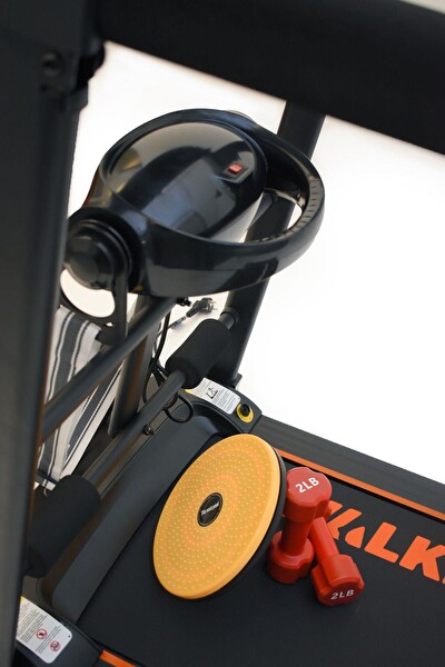 Walke WAL-PRO 2.5 HP 15 KM/h Brushless Motor Spax Uygulama Bağlantılı Masajlı Koşu Bandı