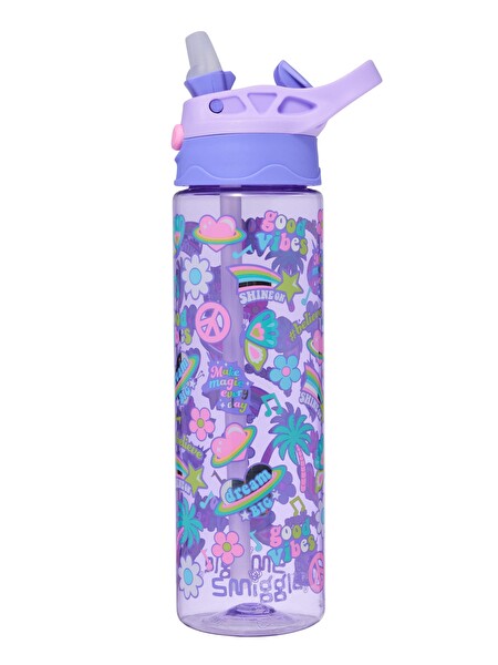 Smiggle All Stars 650 ML Otomatik Ağızlıklı BPAsız Suluk