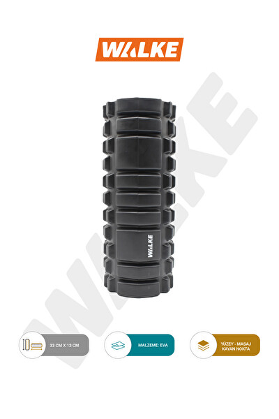Walke Yüksek Yoğunlukta Orta Sert Deluxe Foam Roller Masaj Rulosu