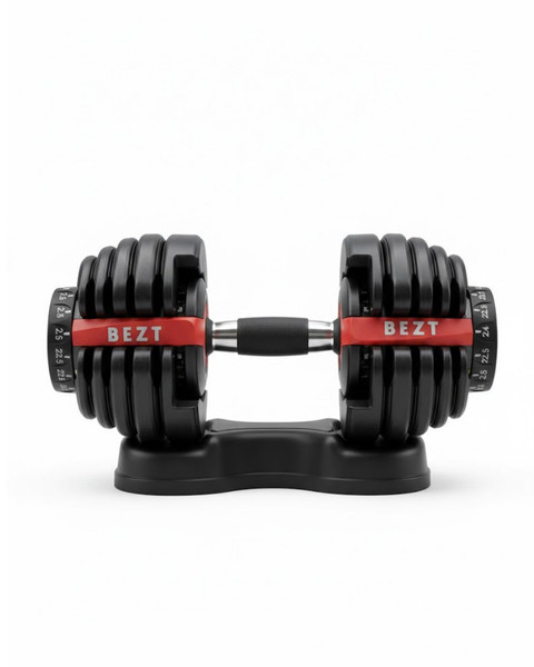Bezt Pro Sports Ayarlanabilir Dambıl Seti 2.25 - 24 KG Kırmızı