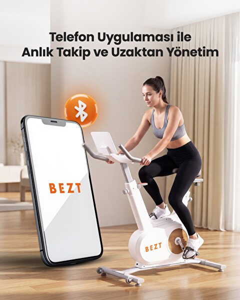 Bezt Smart Pro Dijital Manyetik Akıllı Egzersiz Bisikleti