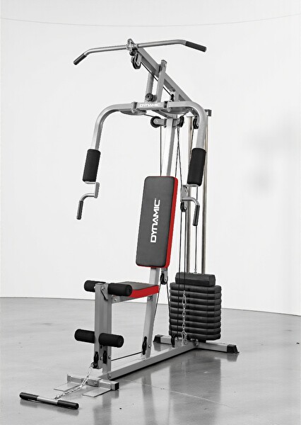 Dynamic 1001-N2 67 KG Plaka Ağırlıklı Tek Kişilik Ağırlık İstasyonu