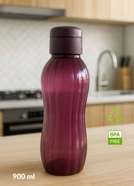 Jet's Home 2'li Suluk Bpa Free Ofis-Spor-Okul Matarası PP-5 Mürdüm-Mavi 900 ML