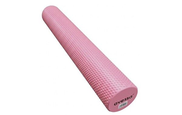 Avessa Afr Masajlı Uzun Foam Roller Pembe 90x15 CM