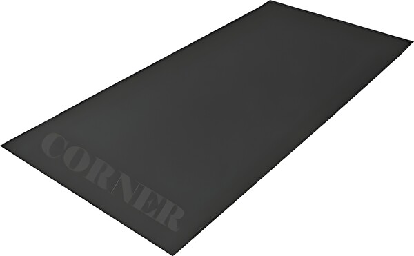 Corner Spor  100 CM x 190 CM x 1 CM Koşu Bandı Minderi Ve Mat Siyah
