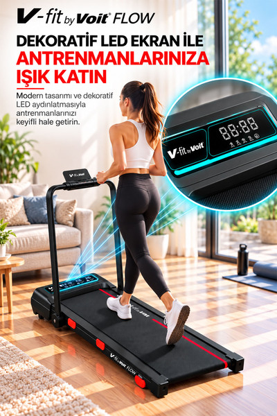 Voit Flow Katlanabilir Koşu Bandı