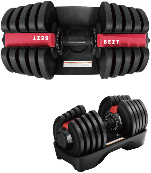 Bezt Premium Sports Ayarlanabilir Dambıl Seti 40 KG Kırmızı