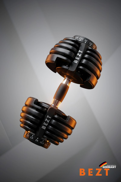 Bezt Pro Sports Ayarlanabilir 24 KG Siyah Dambıl Seti