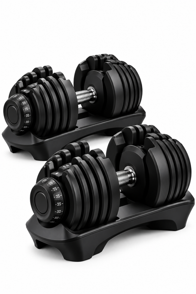 Bezt Pro Sports Ayarlanabilir 2'li 40 KG Siyah Dambıl Seti