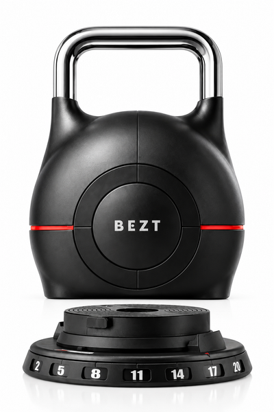 Bezt Pro Ayarlanabilir 20 KG Siyah Kettlebell